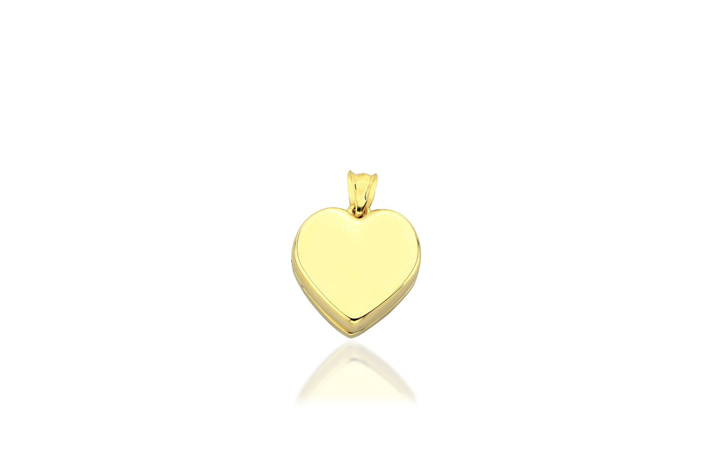 Bella 14K Gold Heart Pendant