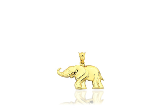 Eleanor 14K Gold Elephant Pendant