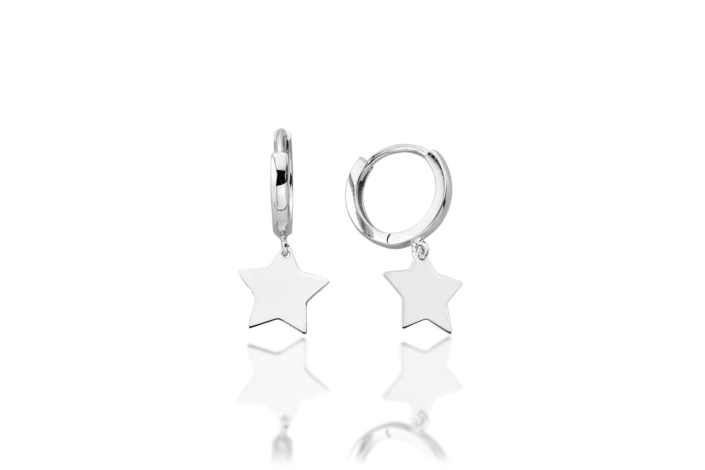 Star 14K Gold Dangling Earring