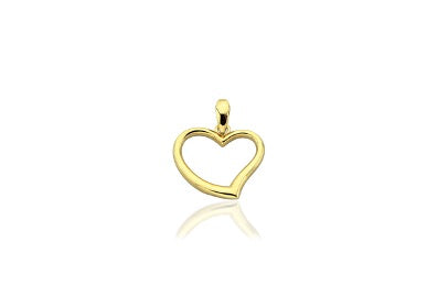 Penelope 14K Gold Heart Pendant