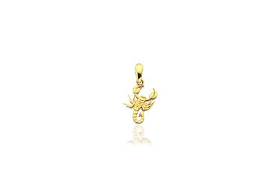 Scorpio 14K Gold Pendant