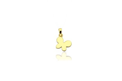 Betty 14K Gold Butterfly Pendant