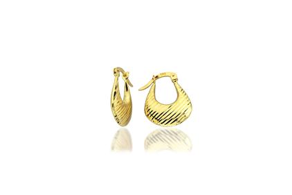 Emily 14K Gold Hoop Earring