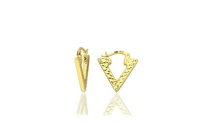 Luna 14K Gold Earring