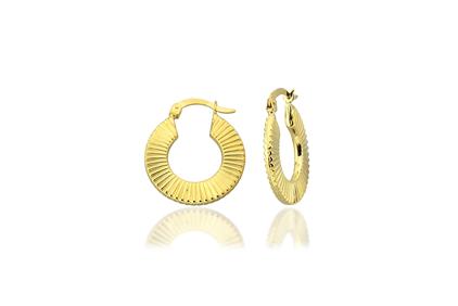 CeCe 14K Gold Hoop Earring