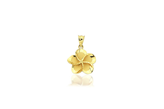 Destina 14K Gold Flower Pendant
