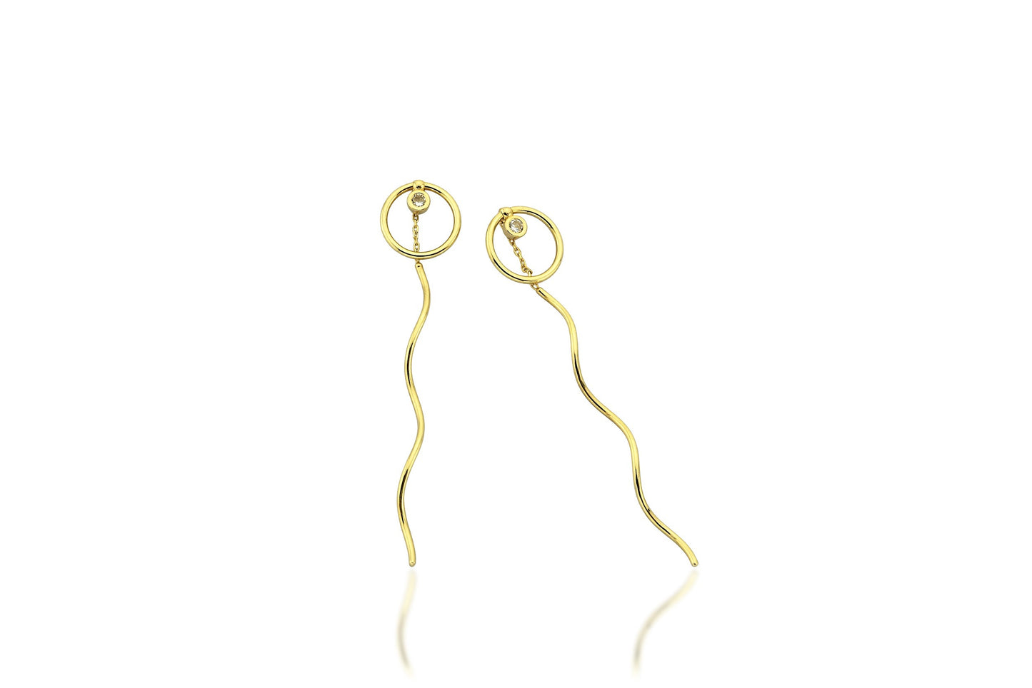 Brianna 14K Gold Earring