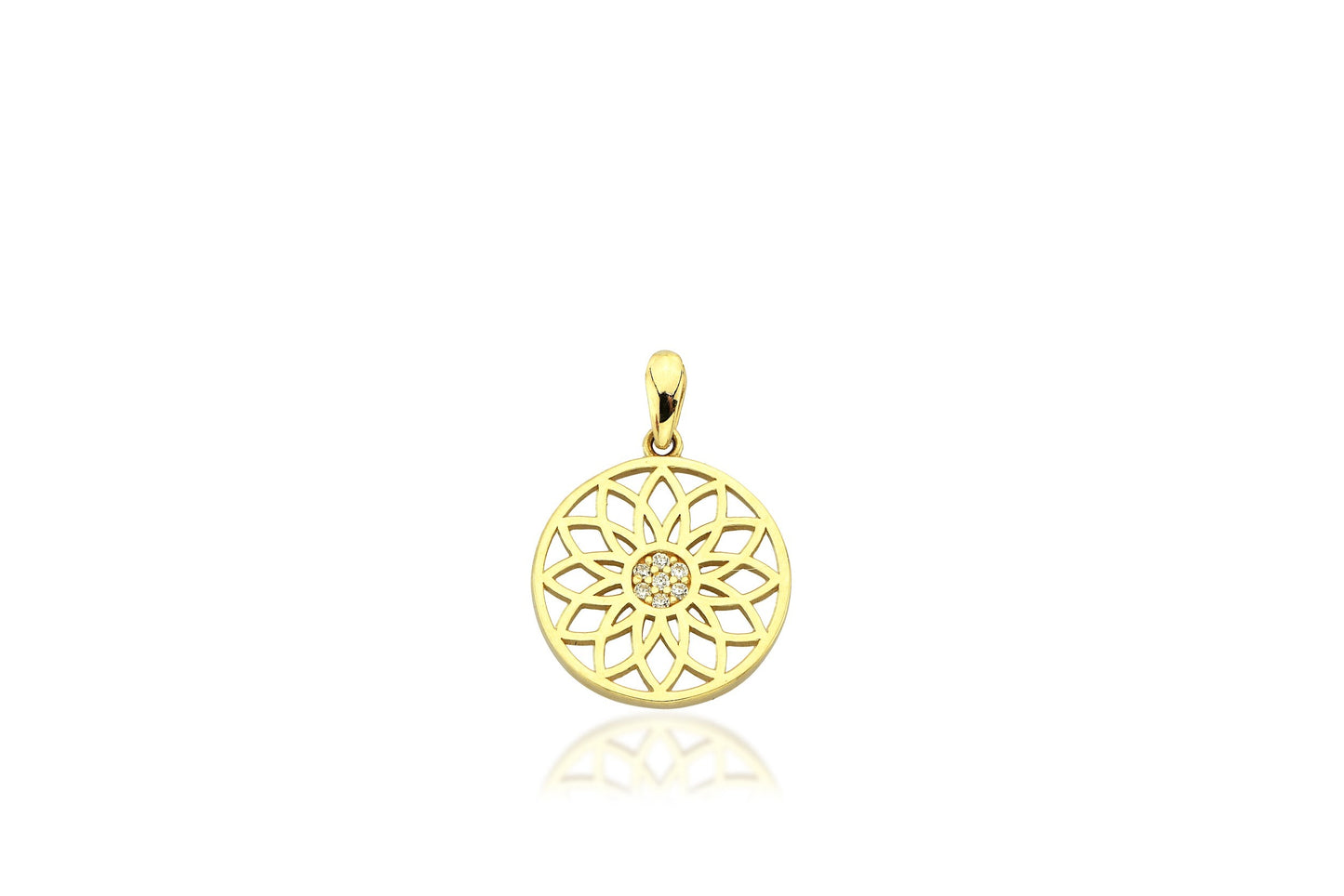 Cassie 14K Gold Pendant