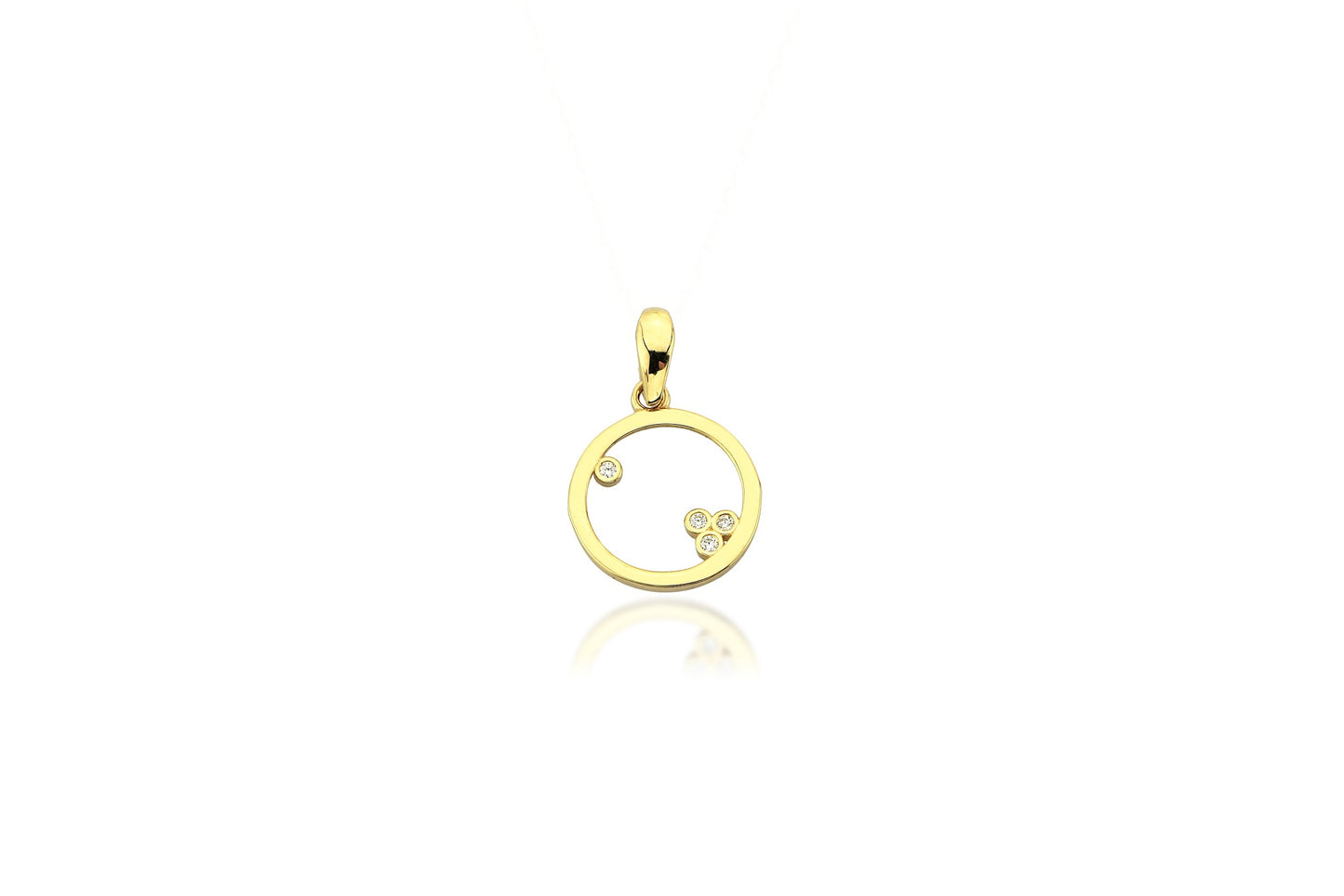 Cara 14K Gold Pendant