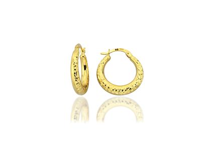 Amelia 14K Gold Hoop Earring